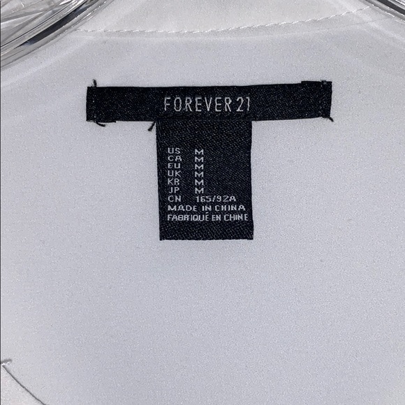 Forever 21 women’s button down blouse - Picture 7 of 9